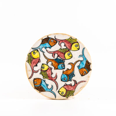 Piastrella in terracotta tonda - <b>15 cm</b>